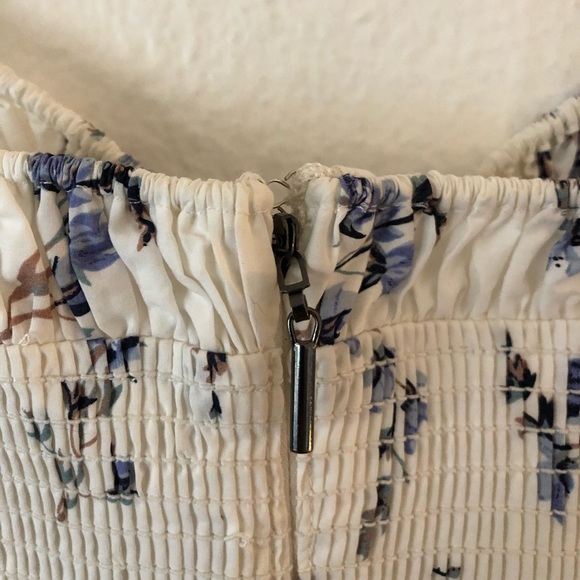 Rebecca Taylor Francine Floral Poplin Dress - Picture 7 of 8